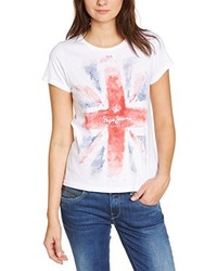 T-shirt blanc Pepe Jeans