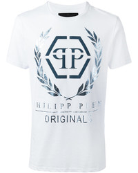 T-shirt blanc Philipp Plein