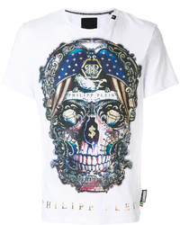 T-shirt blanc Philipp Plein