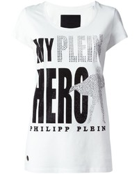 T-shirt blanc Philipp Plein