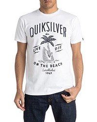 T-shirt blanc Quiksilver