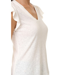 T-shirt blanc Rebecca Taylor