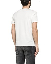 T-shirt blanc Replay