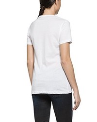 T-shirt blanc Replay