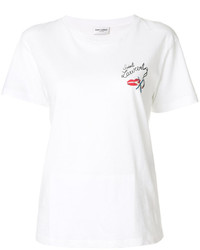 T-shirt blanc Saint Laurent