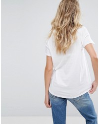T-shirt blanc Mango