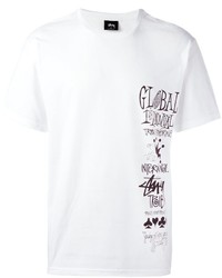 T-shirt blanc Stussy