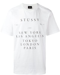 T-shirt blanc Stussy