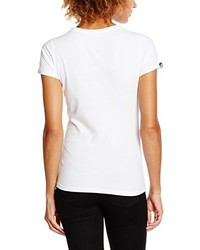 T-shirt blanc Superdry