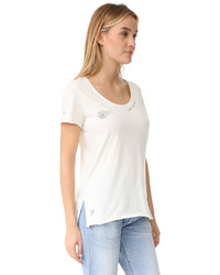 T-shirt blanc Tavik