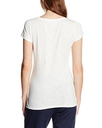 T-shirt blanc Tom Tailor Denim