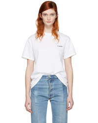 T-shirt blanc Vetements