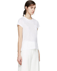 T-shirt blanc Sacai