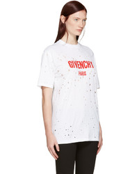 T-shirt blanc Givenchy