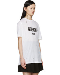 T-shirt blanc Givenchy