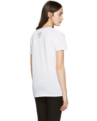T-shirt blanc Alexander McQueen