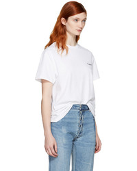 T-shirt blanc Vetements