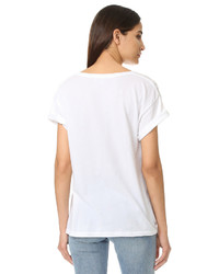 T-shirt blanc Wildfox Couture