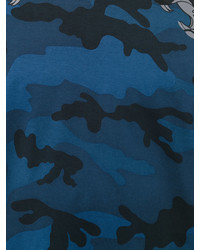 T-shirt bleu canard Valentino