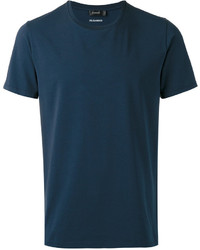 T-shirt bleu canard Jil Sander