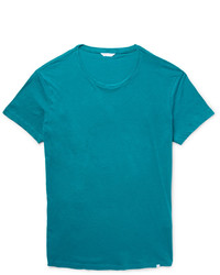 T-shirt bleu canard Orlebar Brown