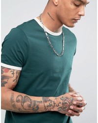 T-shirt bleu canard Asos