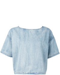 T-shirt bleu clair Diesel