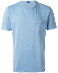 T-shirt bleu clair Drumohr