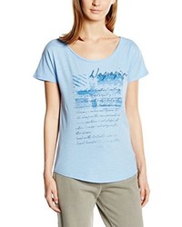 T-shirt bleu clair Napapijri