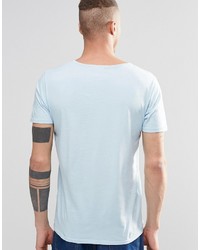 T-shirt bleu clair Nudie Jeans