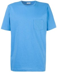 T-shirt bleu clair Sunspel