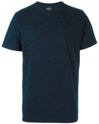 T-shirt bleu marine A.P.C.