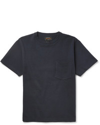 T-shirt bleu marine Beams