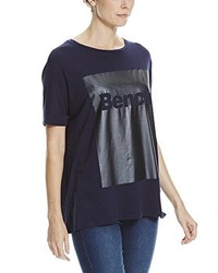 T-shirt bleu marine Bench