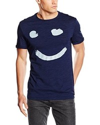 T-shirt bleu marine Celio