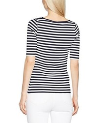 T-shirt bleu marine Comma CI