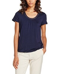 T-shirt bleu marine Comma CI