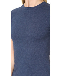 T-shirt bleu marine Acne Studios