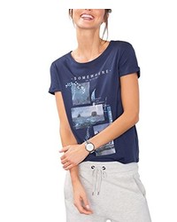 T-shirt bleu marine edc by Esprit