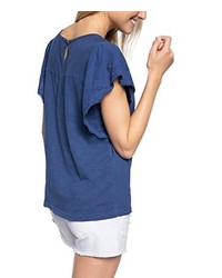 T-shirt bleu marine Esprit