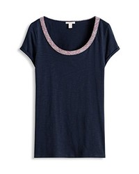 T-shirt bleu marine Esprit