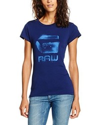 T-shirt bleu marine G-Star Raw