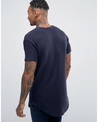 T-shirt bleu marine Siksilk