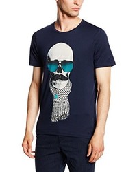 T-shirt bleu marine Jack & Jones