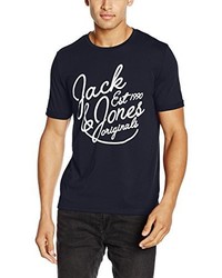 T-shirt bleu marine Jack & Jones