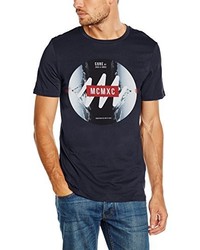 T-shirt bleu marine Jack & Jones