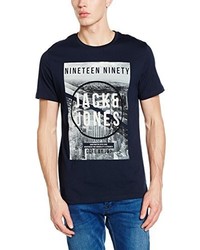 T-shirt bleu marine Jack & Jones