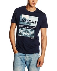 T-shirt bleu marine Jack & Jones