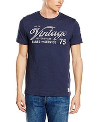 T-shirt bleu marine JACK & JONES VINTAGE