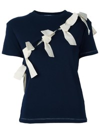 T-shirt bleu marine Jacquemus